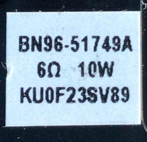 KIT DE BOCINAS PARA TV SAMSUNG ( 2 PZ ) / NUMERO DE PARTE BN96-51749A / BN9651749A / 51749A / BN63-19114X / 6Ω 10W / KU0F23SV89 / MODELO QN65NLST7TAF - Imagen 3